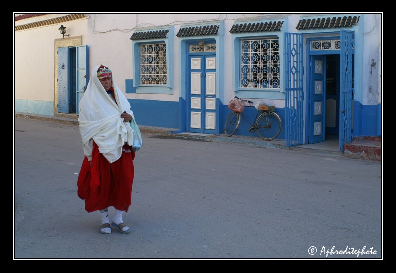 226 Kairouan, scene de rue